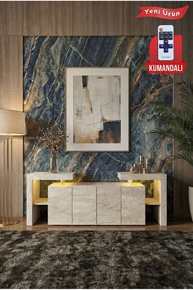 BURC LEDLİ KONSOL 200 CM - 1