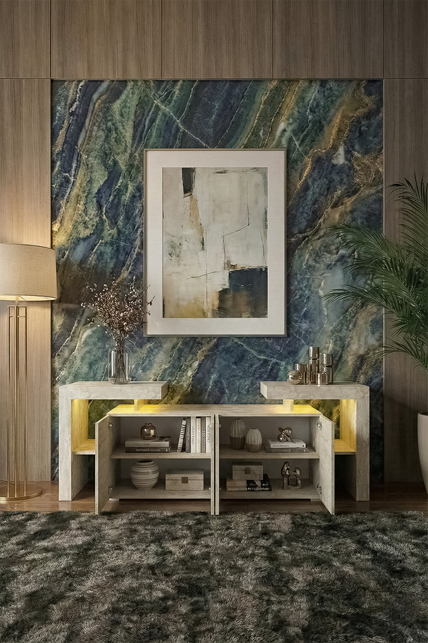 BURC LEDLİ KONSOL 200 CM - 2