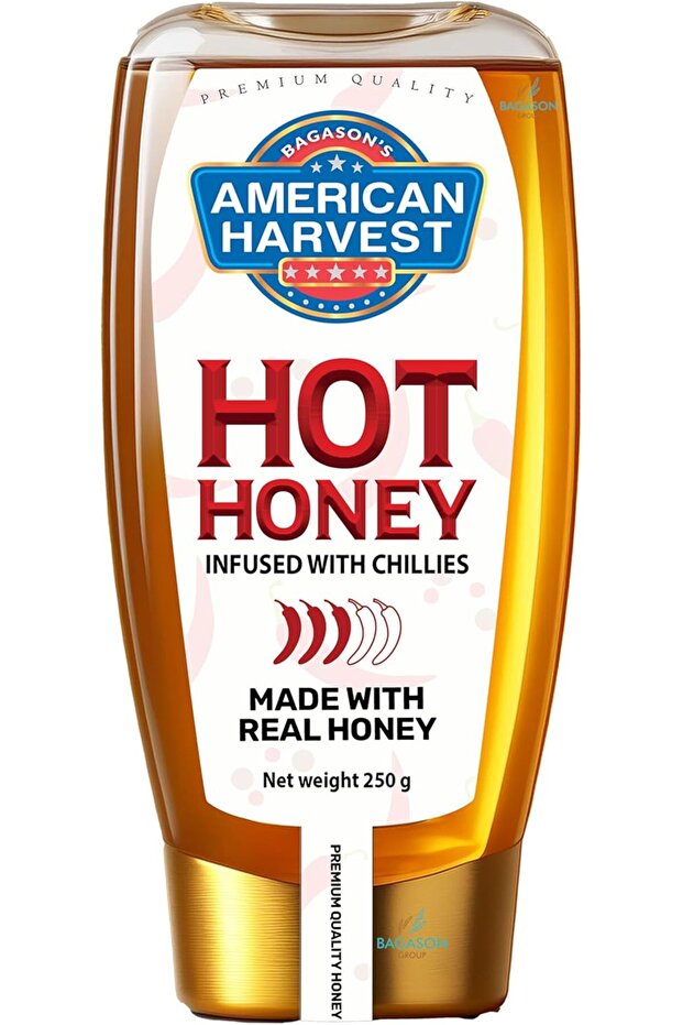 Hot Honey Squeeze Jar 250g | Pure Natural Honey