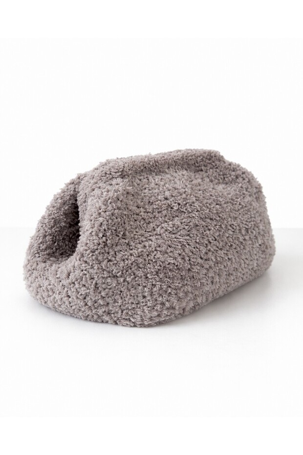 Gray Teddy Handbag - 1