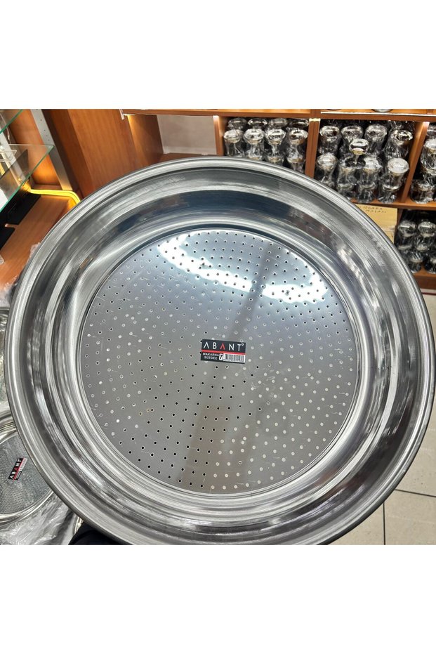 Abant Pasta Strainer 2 Pcs Stainless Steel No.7