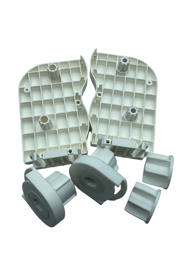 Double Mechanism White Closed Case Cover and Mechanism Set