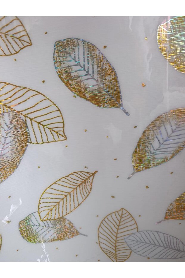 70 cm X 100 cm Leaf Patterned Tablecloth - 2