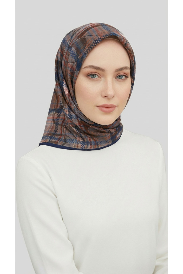 Yansima Patterned Rayon Scarf - 3