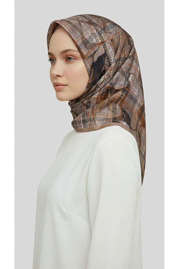 Yansima Patterned Rayon Scarf - 7