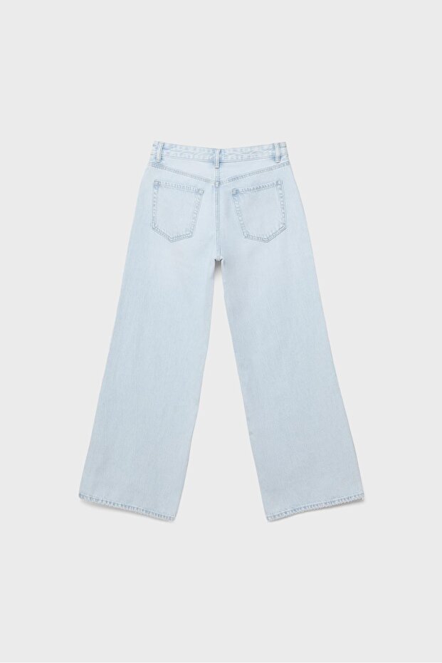 Geniş paça jean - 3