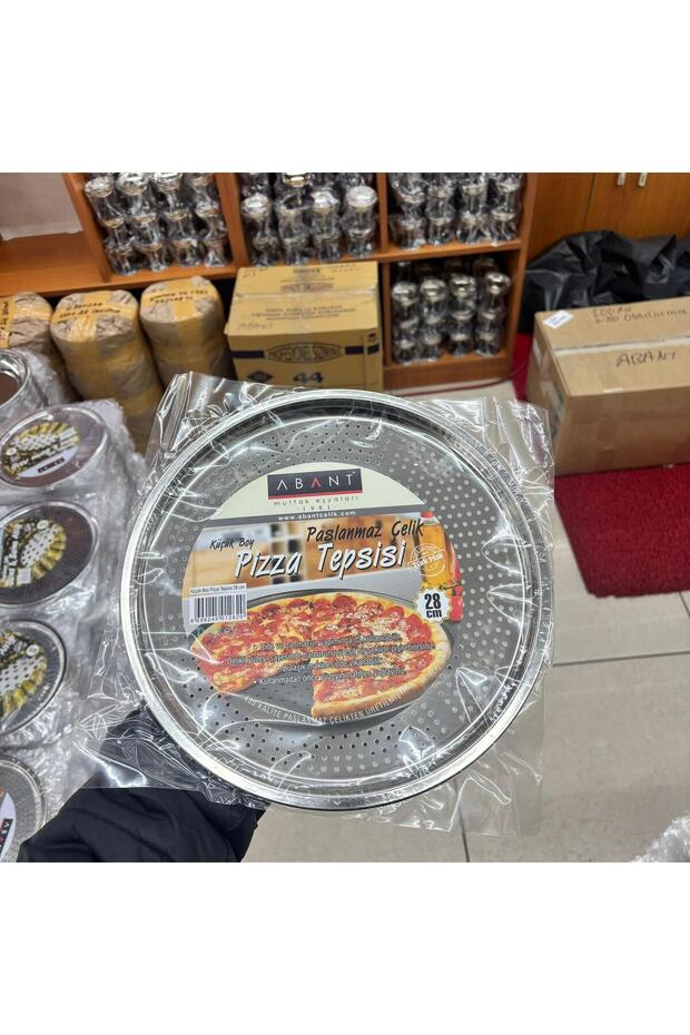 Abant Pizza Tray 28cm Steel 10 Pcs