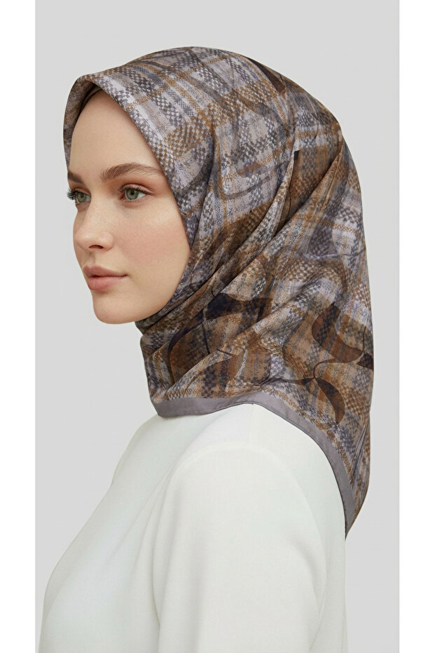 Yansima Patterned Rayon Scarf - 6