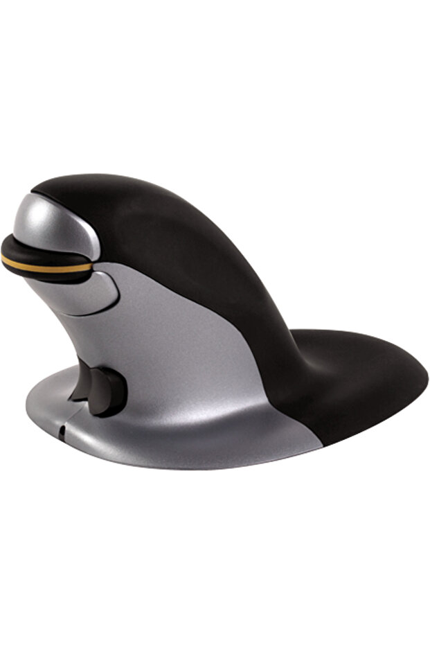 Mouse vertical ambidextru Penguin - Wireless mare - 1
