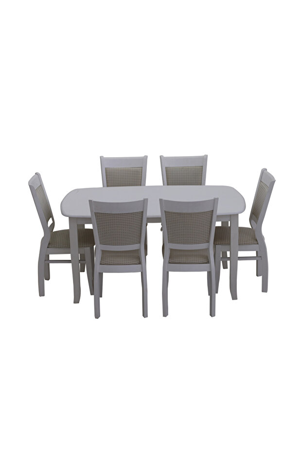 طقم طاولة طعام لستة اشخاص - 2