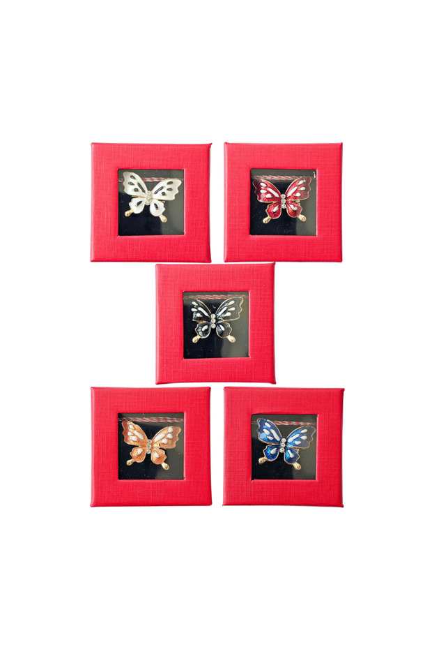 Set 5 brose martisor Fluturi - 7