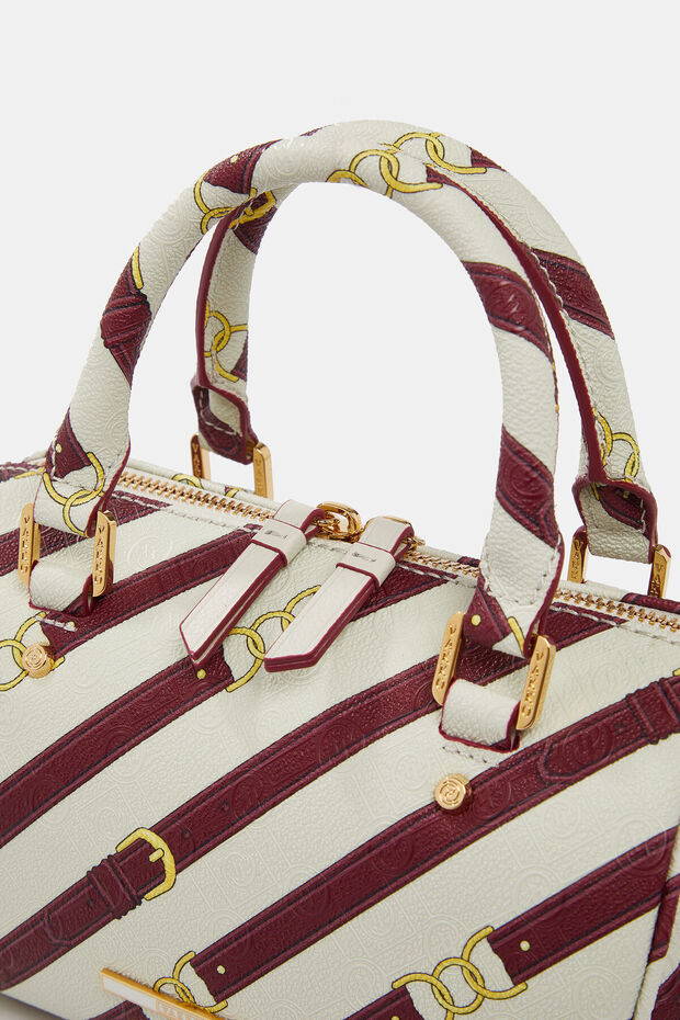 KREM MONOGRAM ÇANTA - 5