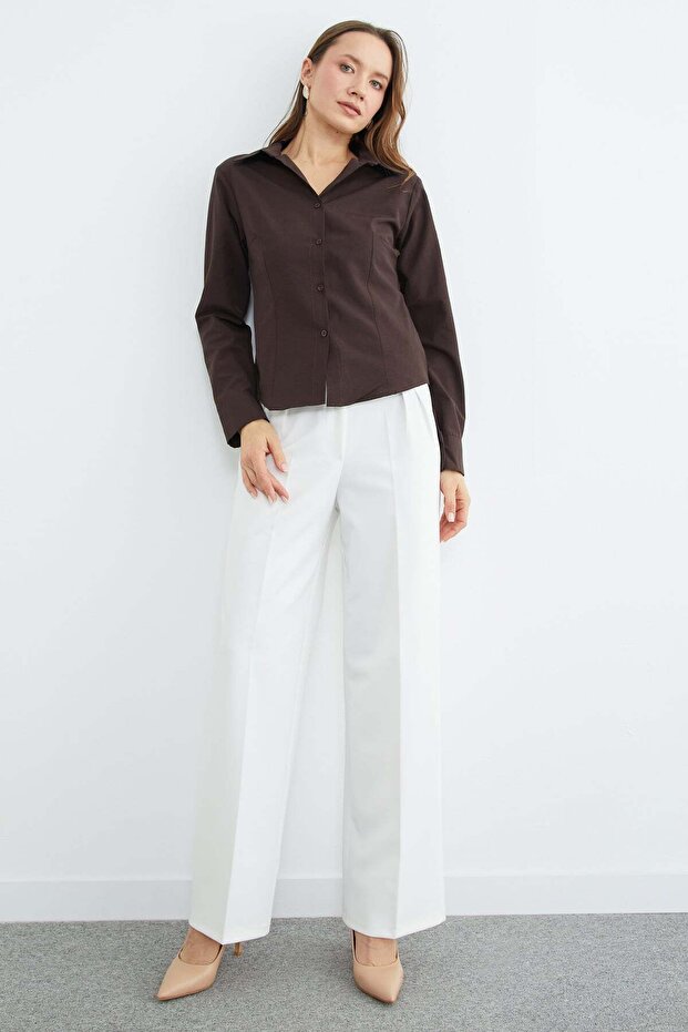 Basic Pensli Slim Fit Gömlek - 6