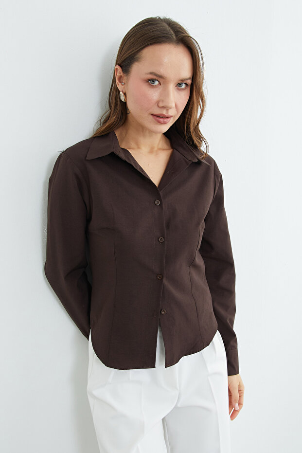 Basic Pensli Slim Fit Gömlek - 5