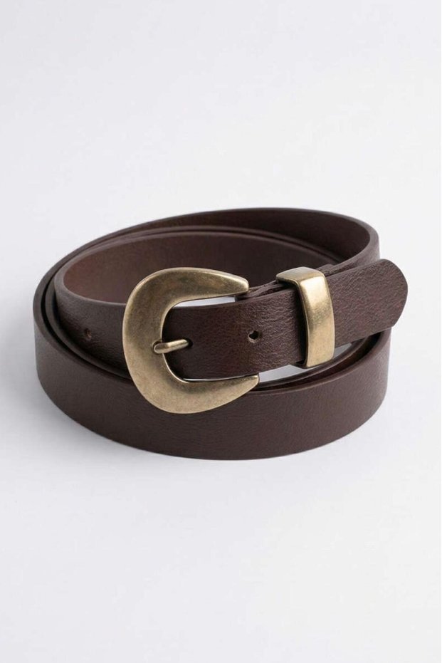Antique Buckle Women's Belt Trouser Belt Dress Belt Shirt Belt Coat Belt