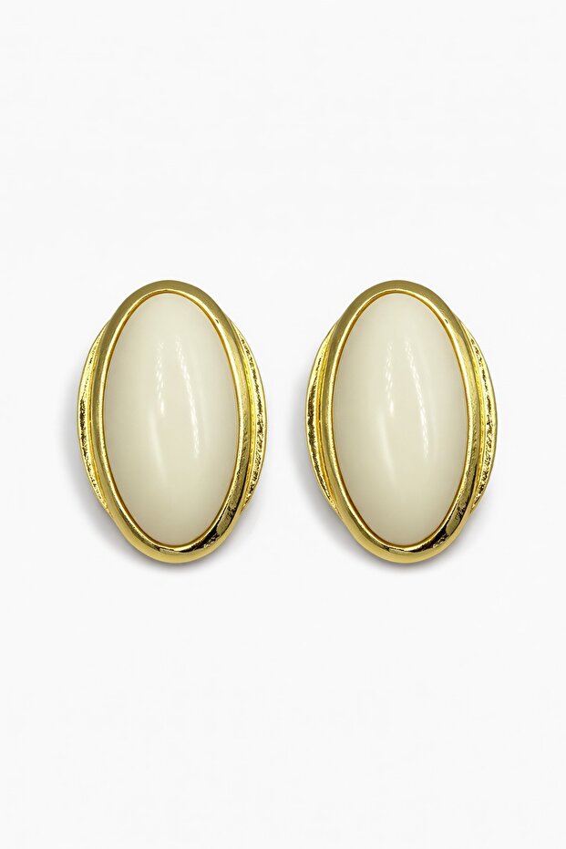 Luxury Çelik Atalier Küpe - 1