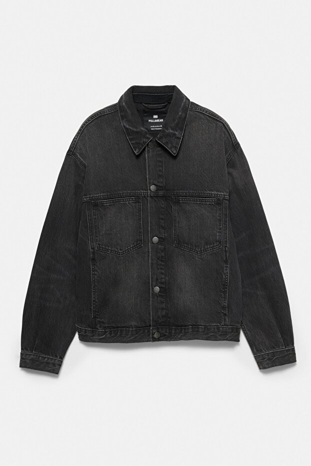 Trucker denim ceket - 7