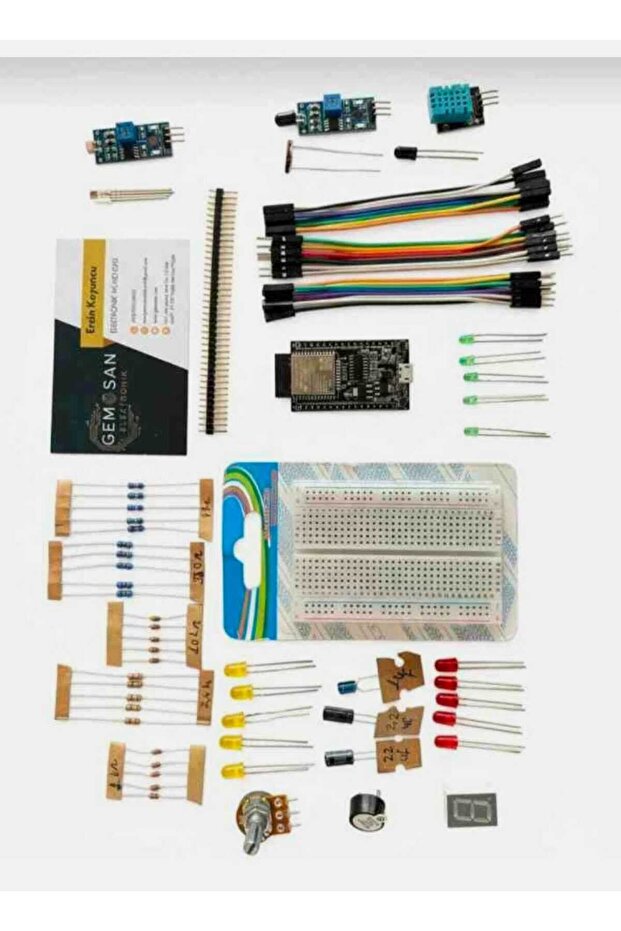 Esp32 Alevin sesi İOT 81 parça Alev sensörlü kit 3