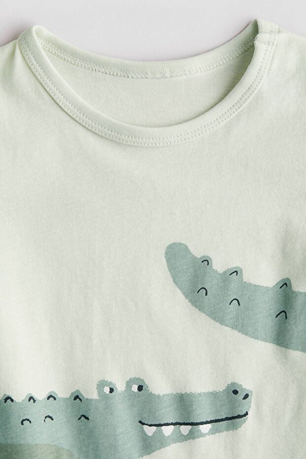 Baskılı Tulum Pijama - 2