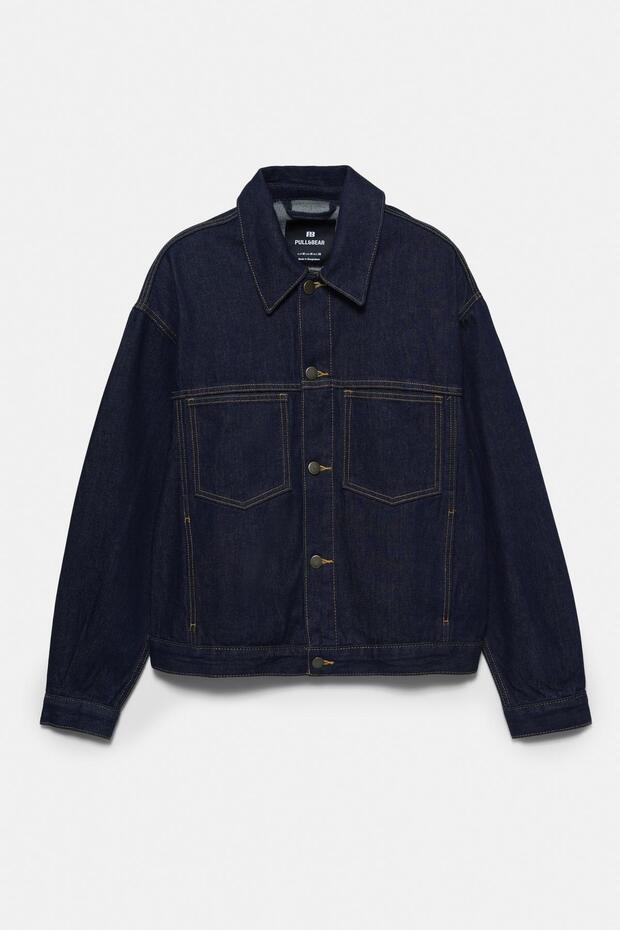 Trucker denim ceket - 7