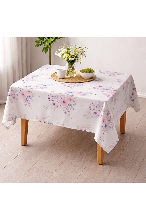 مفرش طاولة مطبوع 145 × 145 سم
