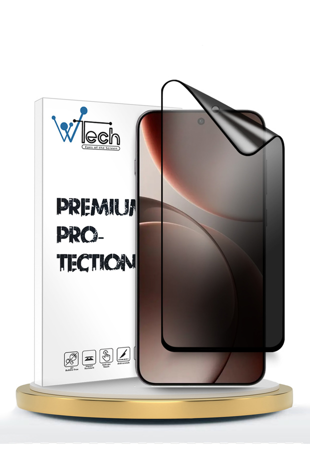 Oppo Find X9 5G 2025 Premium Nano Ceramic Privacy Full Cover Matte Flexible Clear/Black