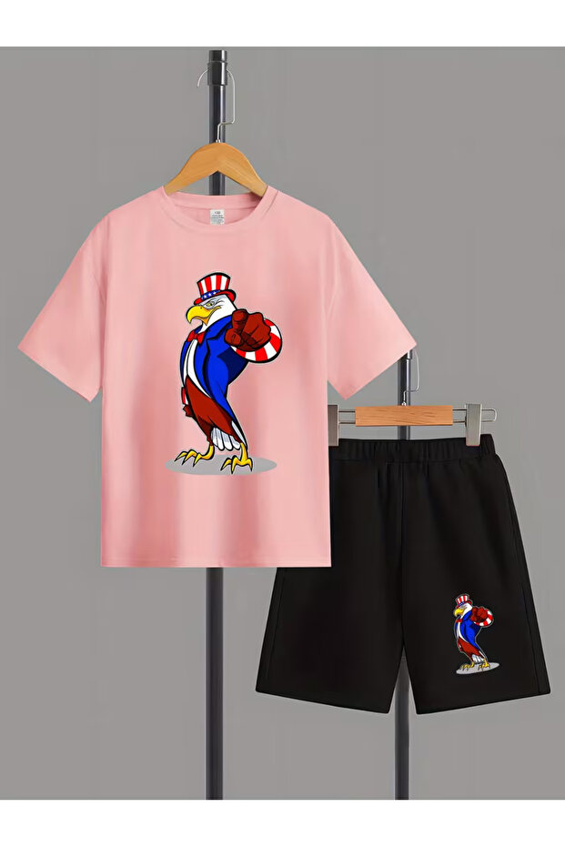 Children's T-Shirt and Pocket Shorts Set
