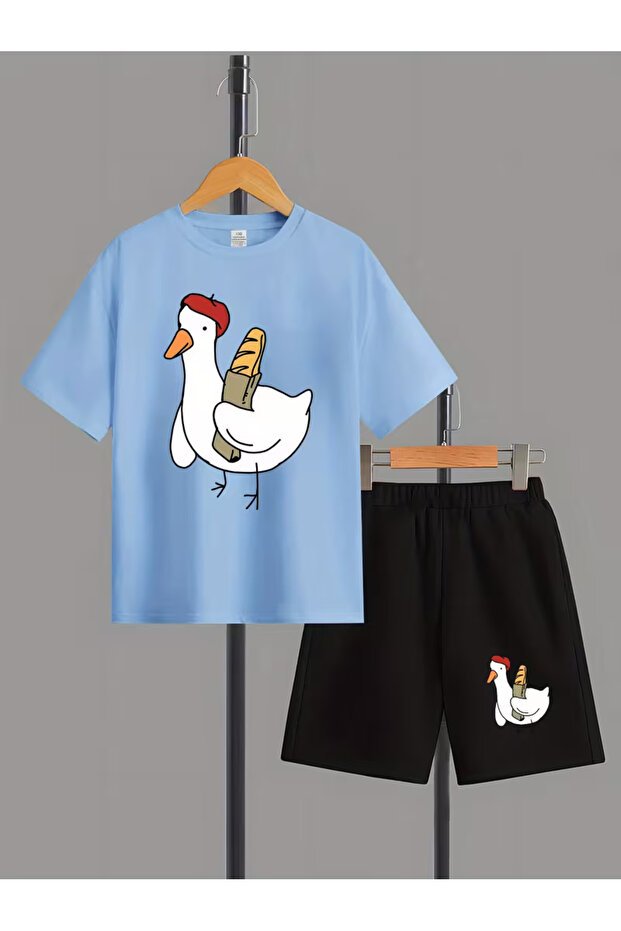 Children's T-Shirt and Pocket Shorts Set