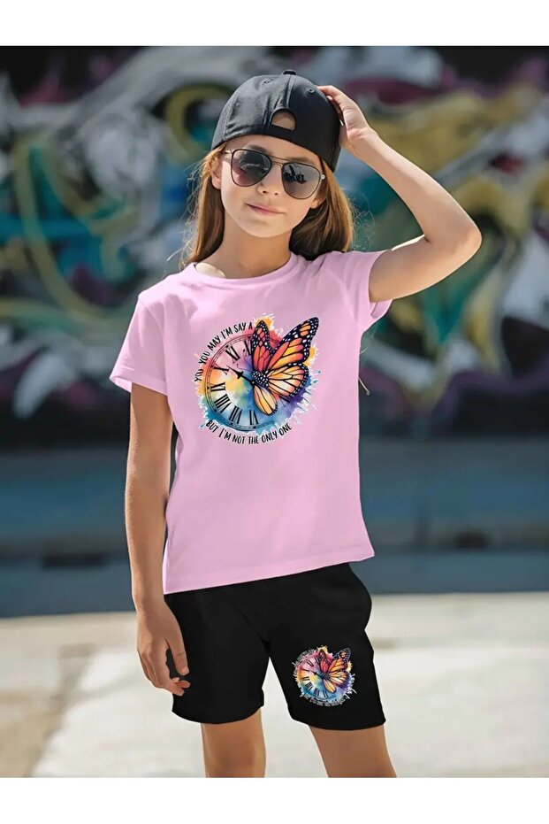 Children's T-Shirt and Pocketed Shorts Set