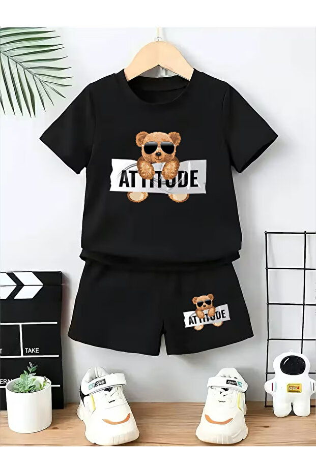 Children's T-Shirt and Pocket Shorts Set