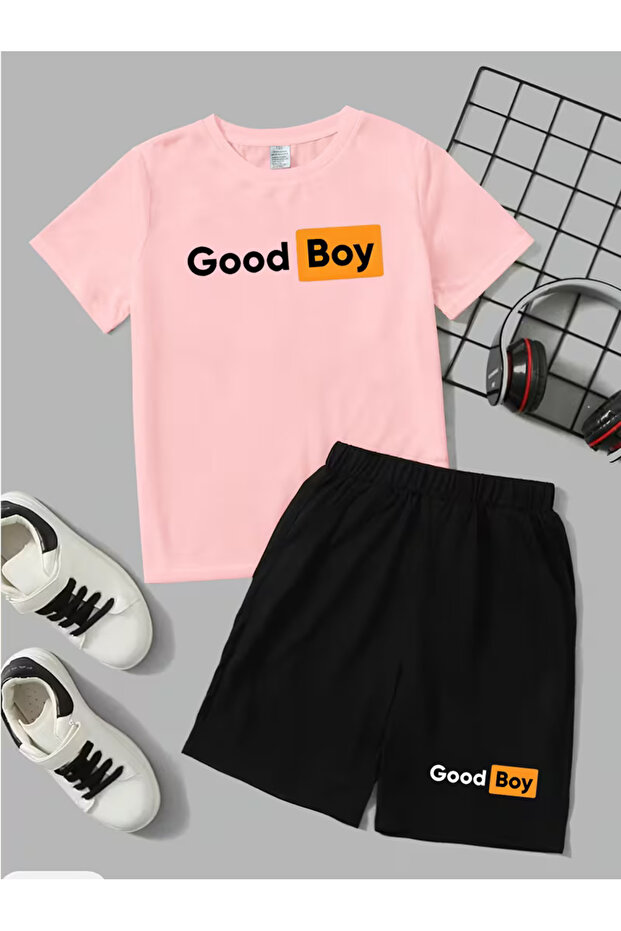 Children's T-Shirt and Pocket Shorts Set