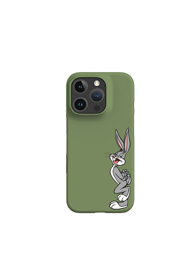 حافظة إطلاق جديدة بتصميم Buggs Bunny متوافقة مع هاتف Iphone 16 Pro - 1