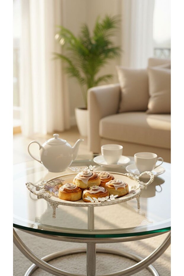 طبق تقديم حلويات ومعجنات متعدد الاستخدامات - 2