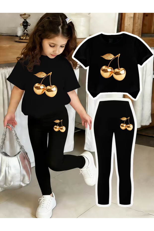 طقم جوارب وقميص للأطفال
