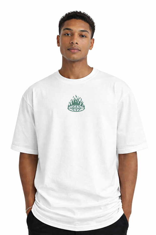 Byeaz Oversized Printed Men's T-Shirt