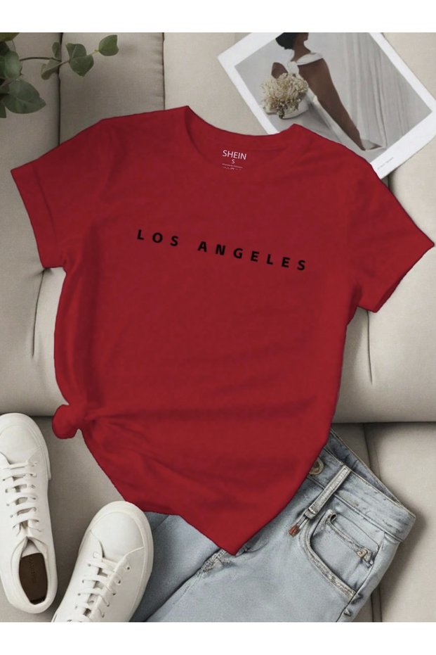 Unisex Men/Women Angeleslos Custom Printed Oversize Cotton T-Shirt T-Shirt