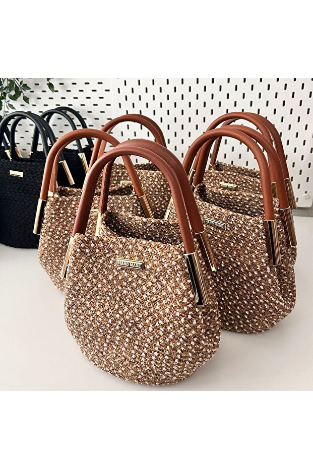 Handmade Terass Rope Stylish Women's Bag 20X24 cm