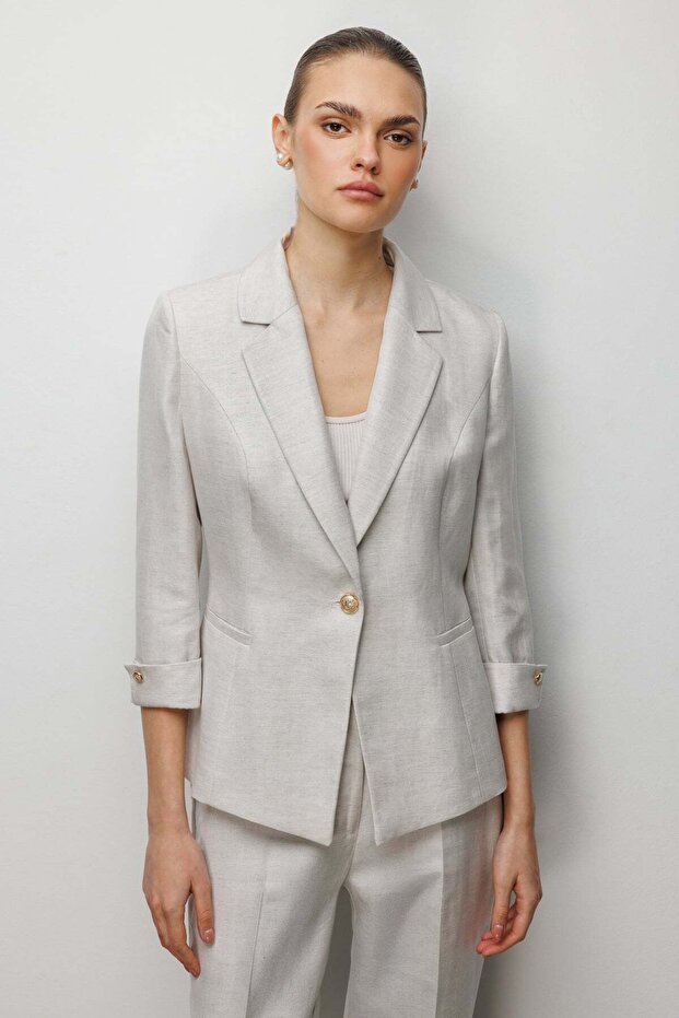 Fleto Pocketed Double Sleeve Jacket