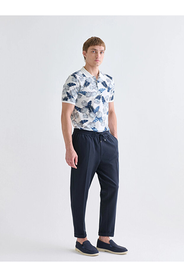 Lcw Vision Navy Blue Standard Fit Men's Trousers