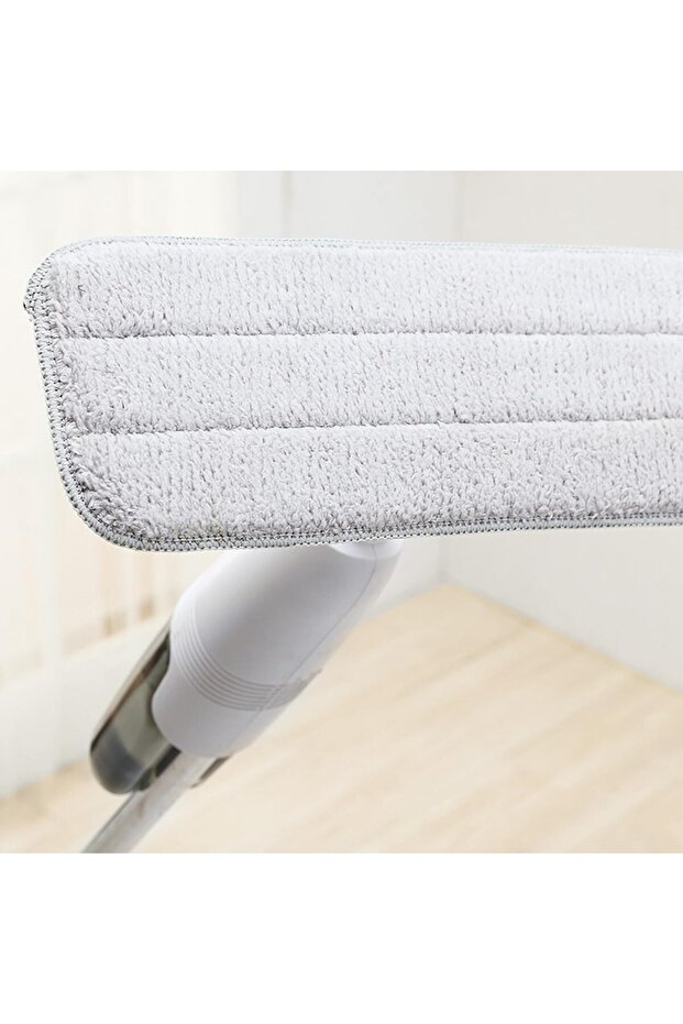 TB500 Spray Mop 360°, Floor Cleaning Pads Rotating 350ml, Microfiber Mop with 95cm Wide Spray Area for all Hard Floor