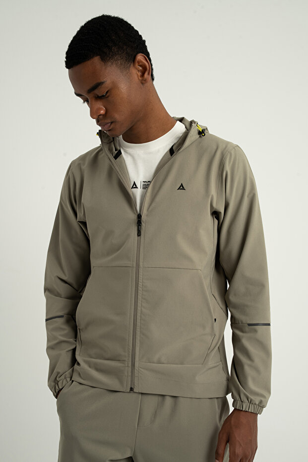 Professional H1 Armour Men's Reflective Stripe Supportive Hoodie Designed for Running