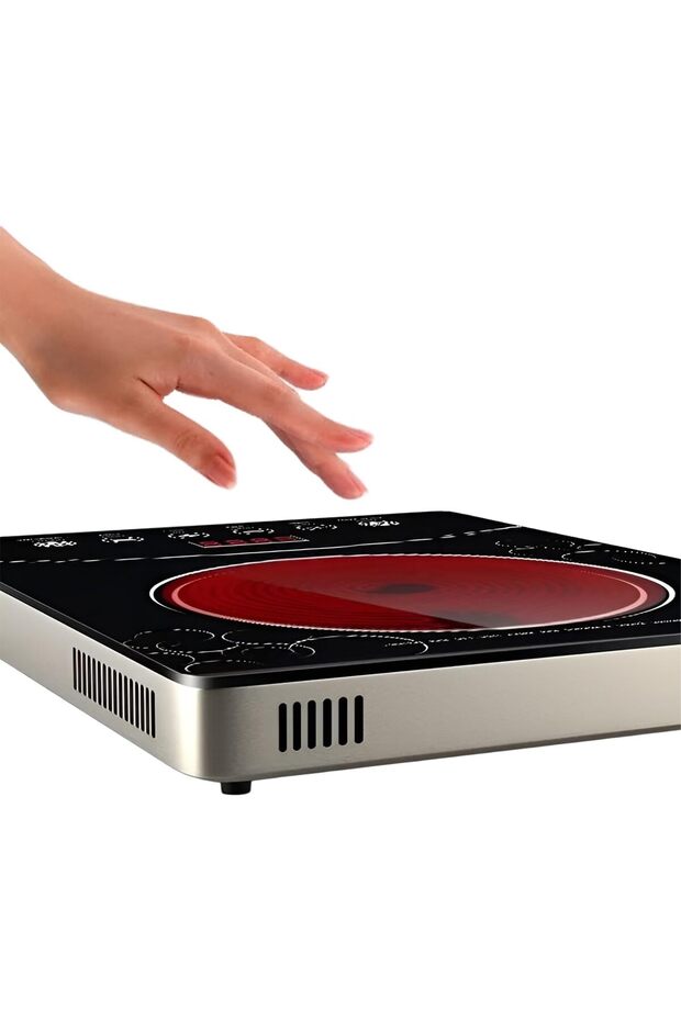 Digital Ceramic Cooker 2000W Touch Infrared LED Temperature Display Smart Electric Heater Timer Diff - 4