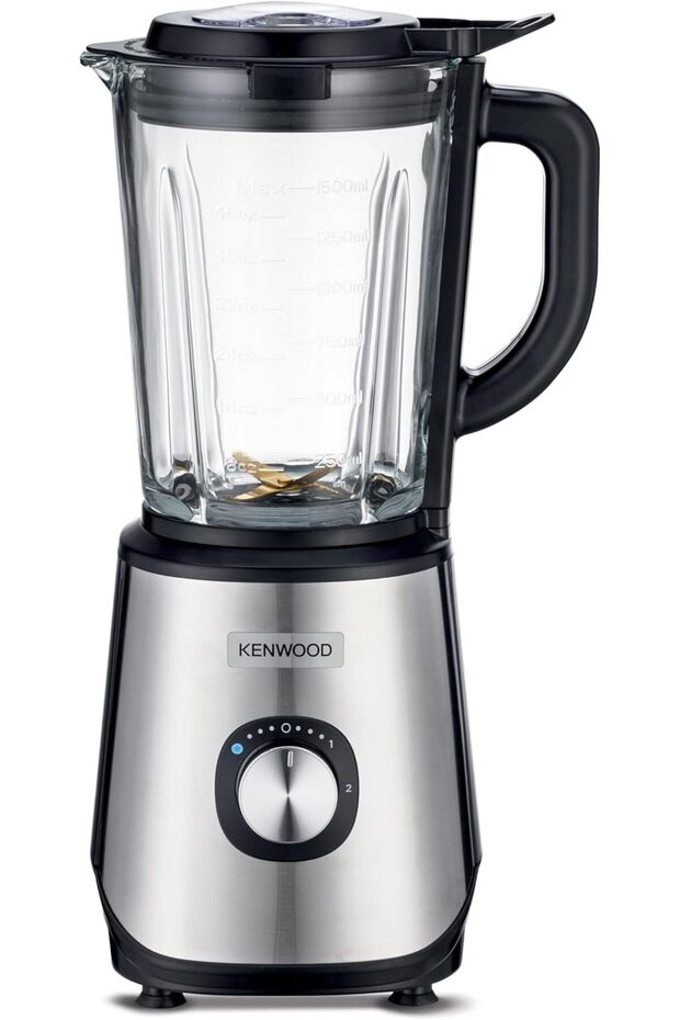 Blender, 1000W, 2L Glass Goblet, Grinder Mill, Chopper Mill, Ice Crush Function, BLM45.885SS, Multicolor
