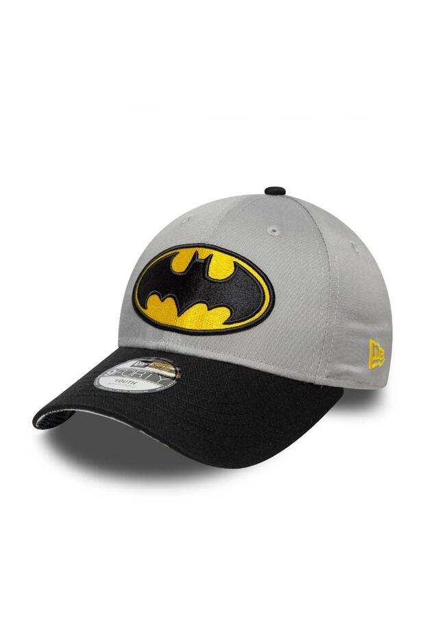 60771772 Chyt Dc 9Forty Batman Youth Cap Grey-Black Unisex Hat