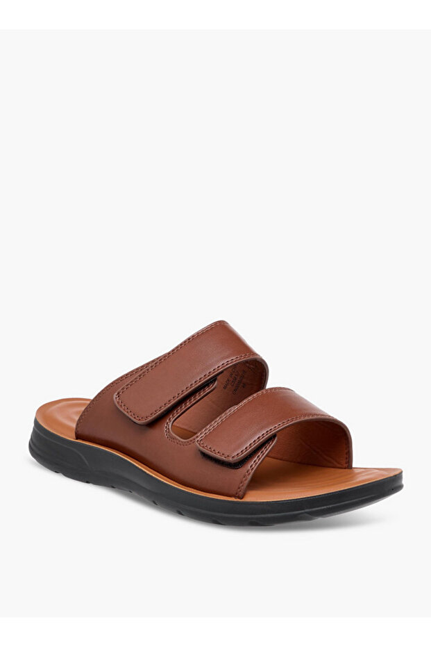 Men Hook & Loop Arabic Sandals - 2