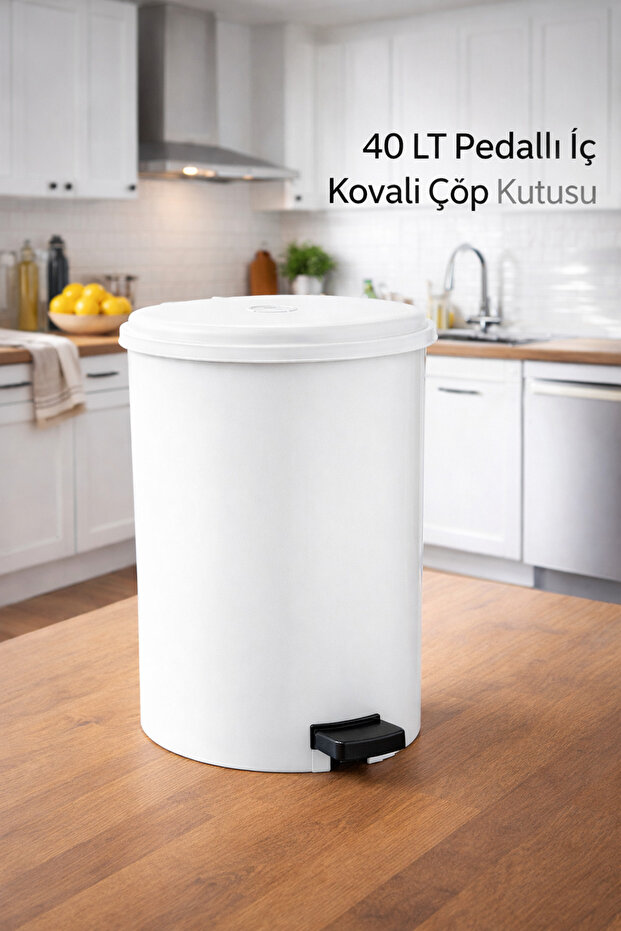 40 LT Mutfak Çöp Kutusu - 1