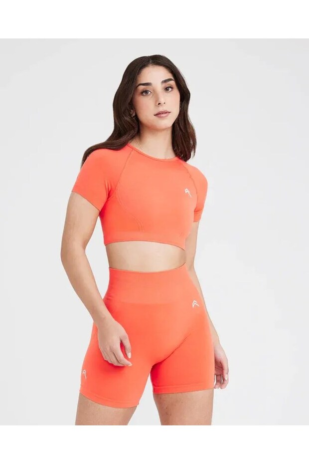 Oneractive Crop Kısa Kol - 1