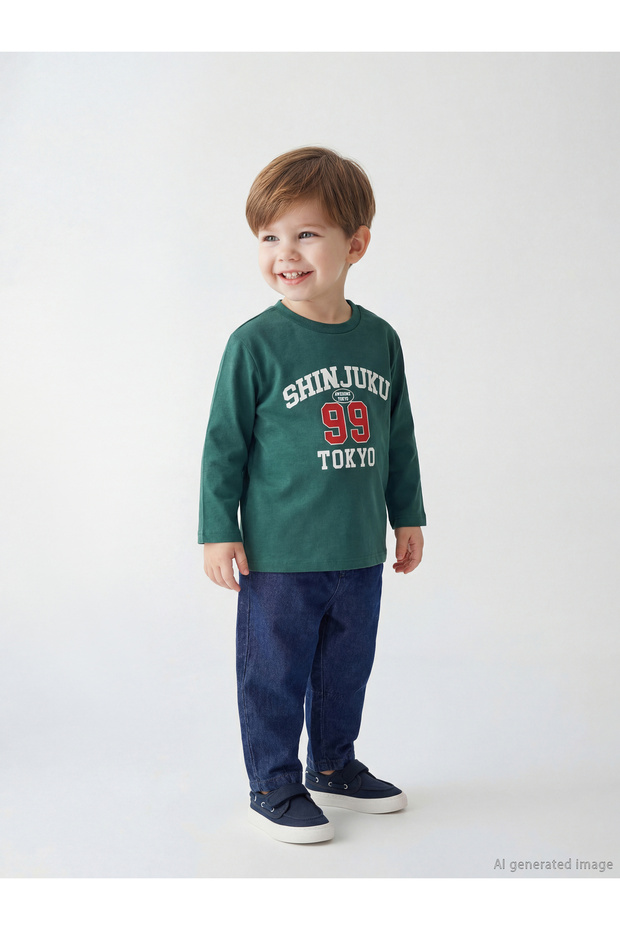 Esvab • Modern & Distinctive Tokyo Printed Baby Boy T-Shirt