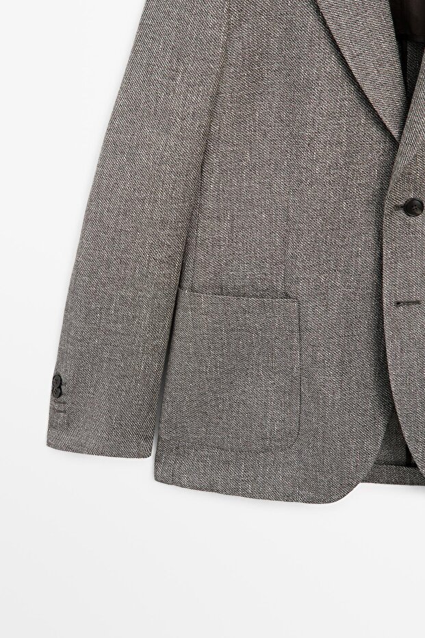 American herringbone blend linen - 6