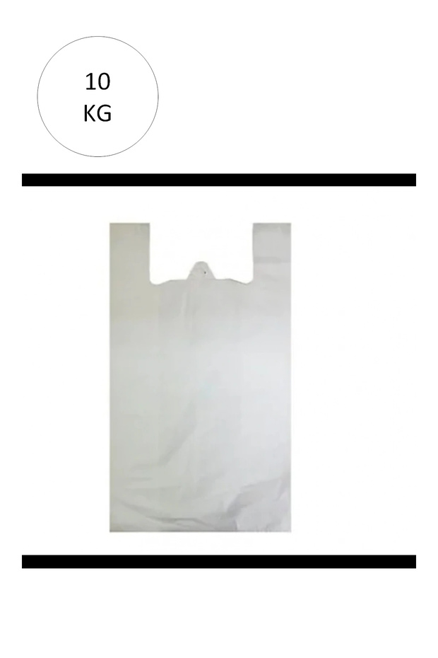 White Athlete Bag Mini Size 20x34 cm Takriben 2.350 Pieces 10 Kg